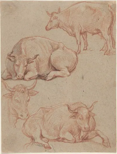 Four Cows