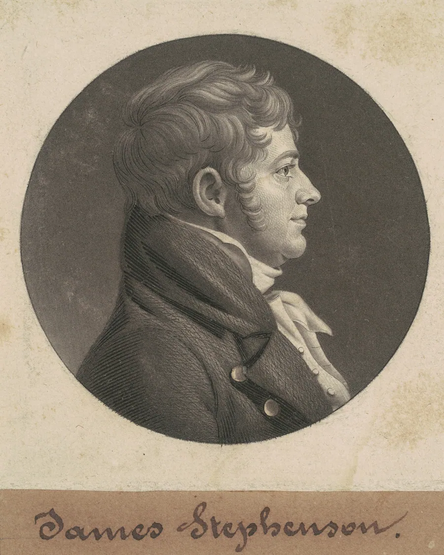 Joseph Hopper Nicholson by Charles B. J. Févret de Saint-Mémin