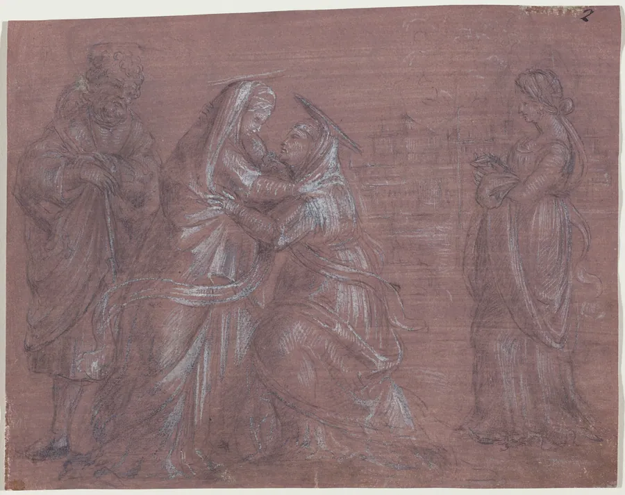 The Visitation by Florentine 16th Century