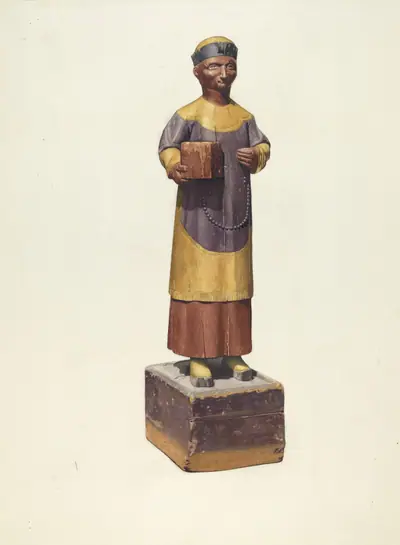 Tea importer's sign