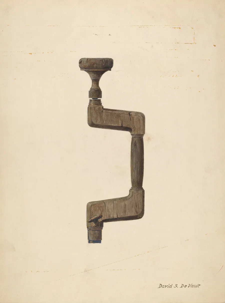 Brace - For Drilling by David S. De Vault