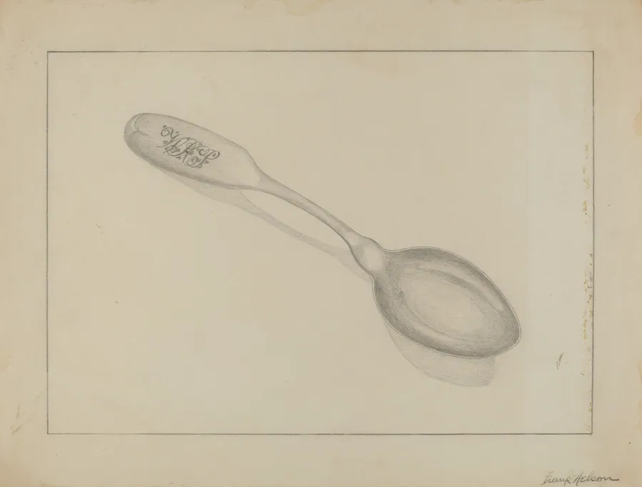 Silver Teaspoon by Frank Nelson