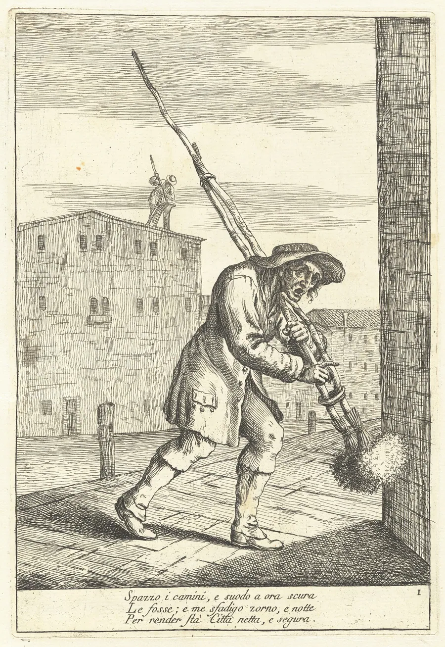 Scoa Camin (Chimney Sweep) by Gaetano Zompini