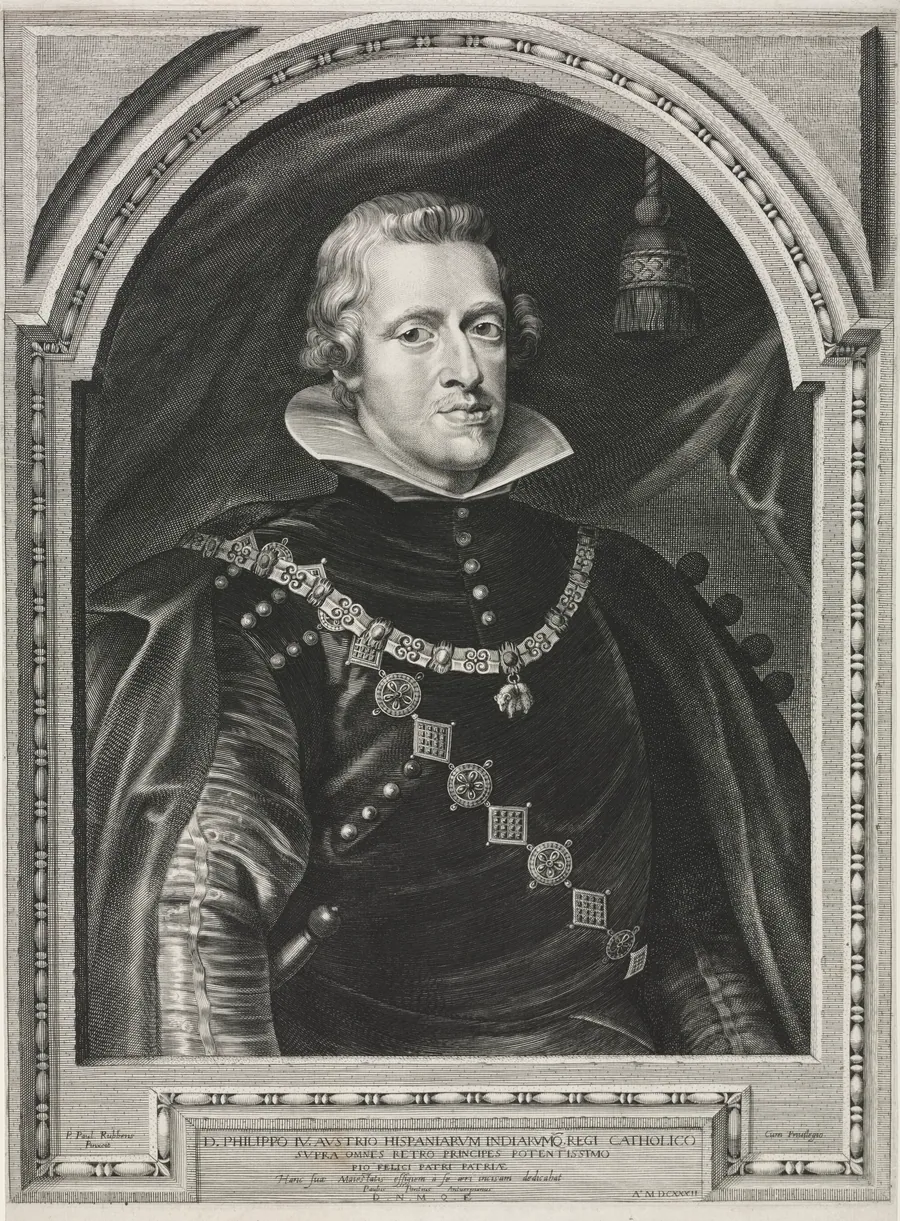 Portrait of Philip IV by Paulus Pontius
