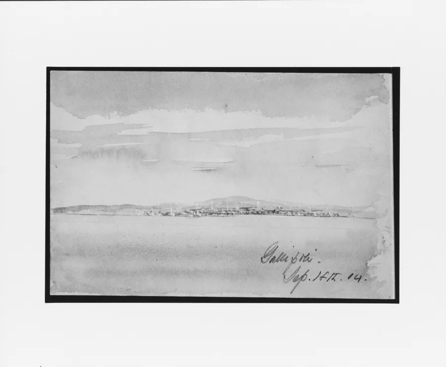 Gallipoli (from Sketchbook) by Mary Newbold Sargent
