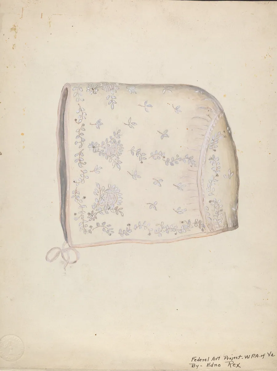 Baby's Cap by Edna Crenshaw Rex