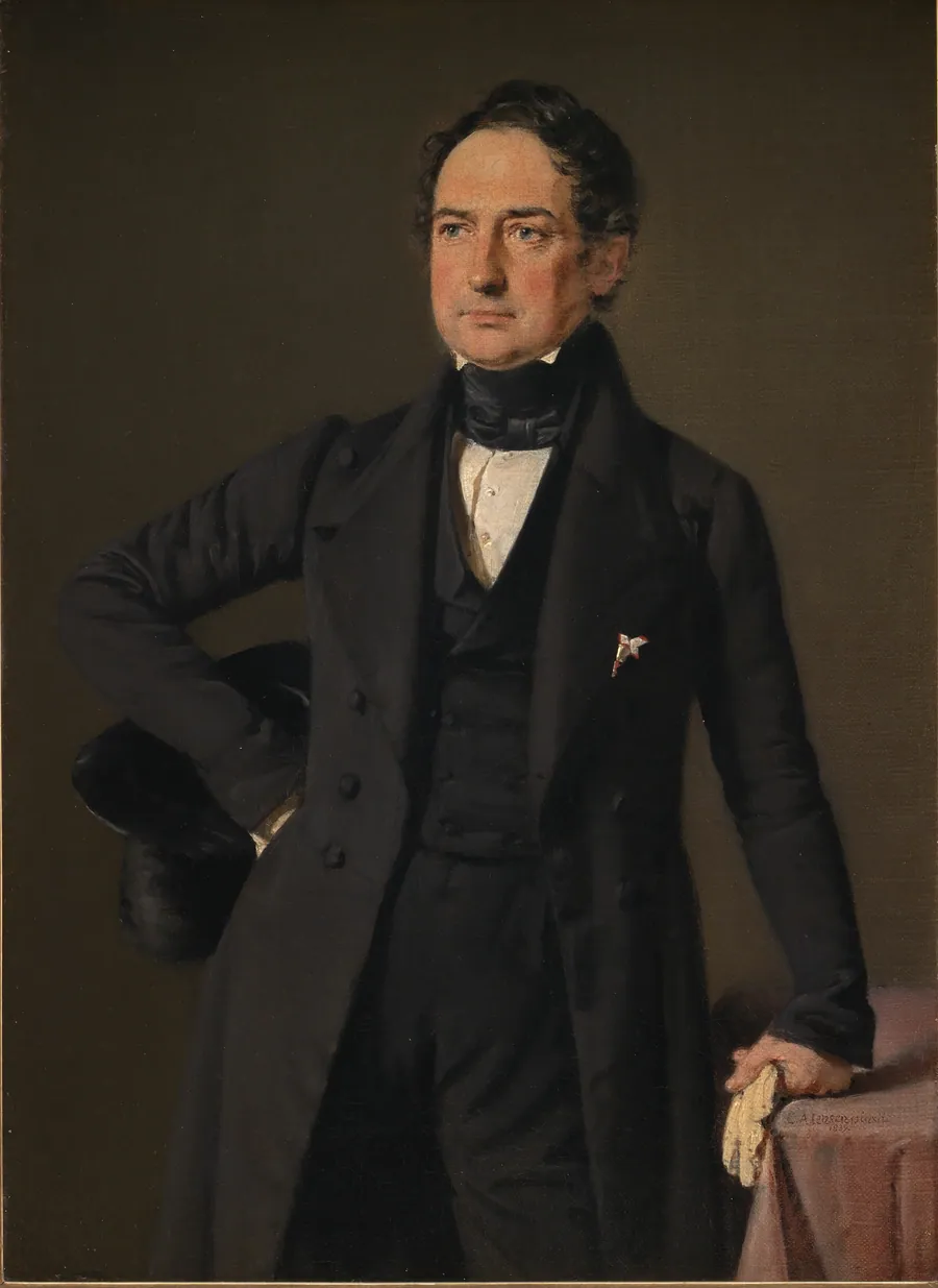 Ole Jørgen Rawert, direktør i kommercekollegiet og industrihistoriker by C.A. Jensen