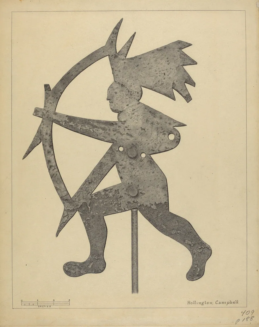 Weather Vane (Indian) by Rollington Campbell