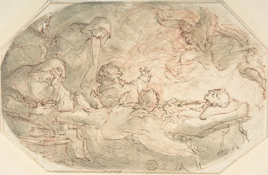 Death of a Saint by Anonymous, Italian, 17th or 18th century