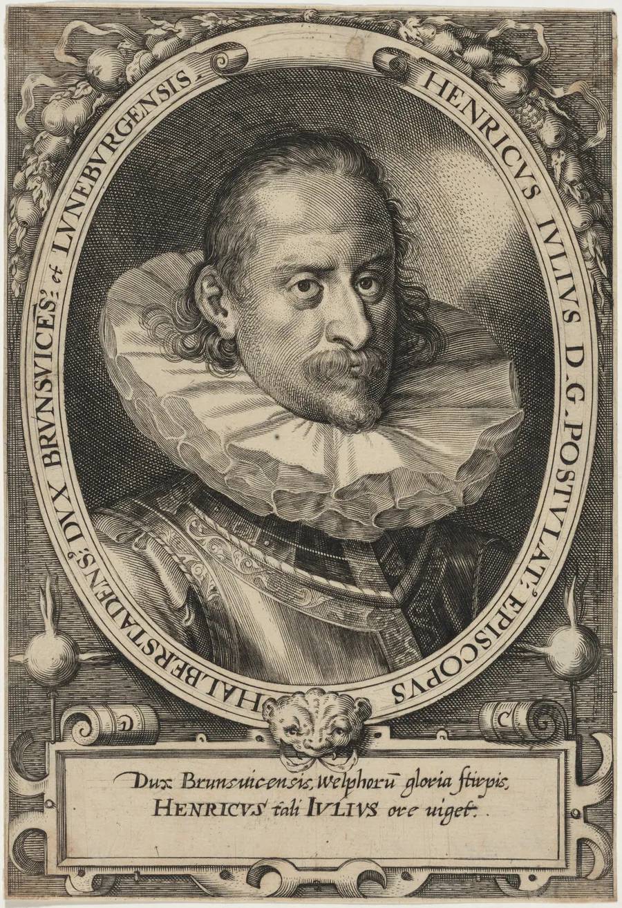 Henry Julius, Duke of Brunswick, Bishop of Halberstadt by Unknown 19th Century