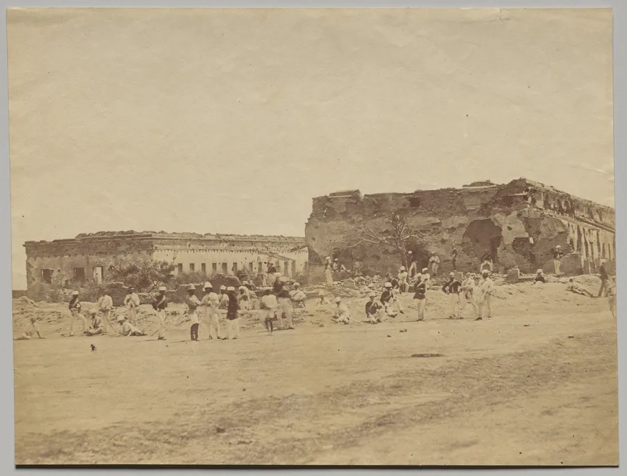 Major-General Sir Hugh Wheeler's Entrenchment at Cawnpore by Felice A. Beato