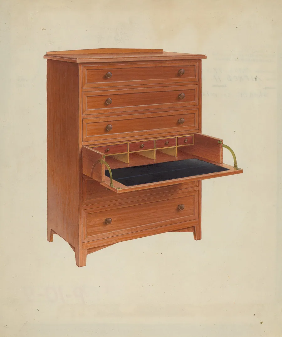 Shaker Secretary by Alfred H. Smith