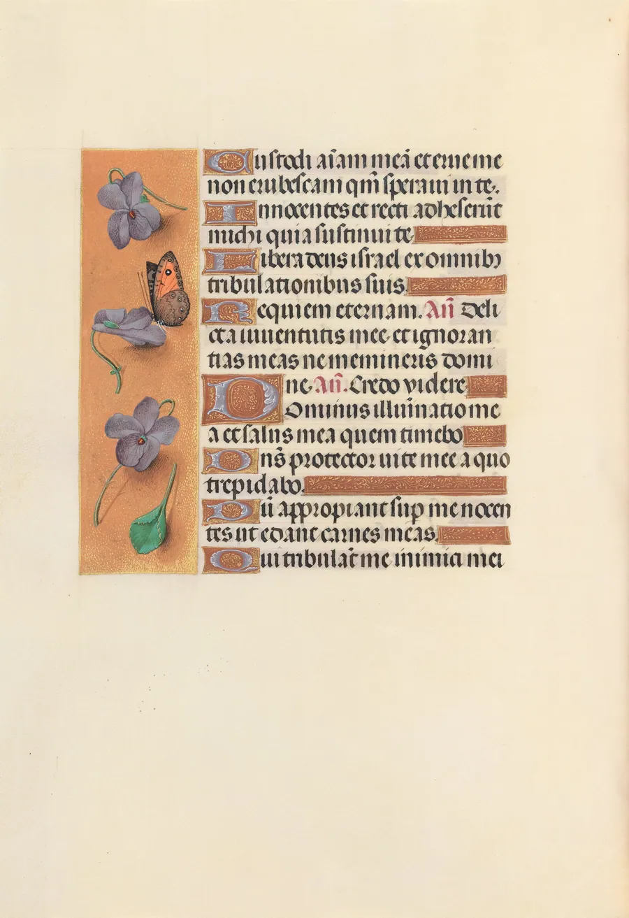 Hours of Queen Isabella the Catholic, Queen of Spain:  Fol. 235v by Master of the First Prayerbook of Maximillian