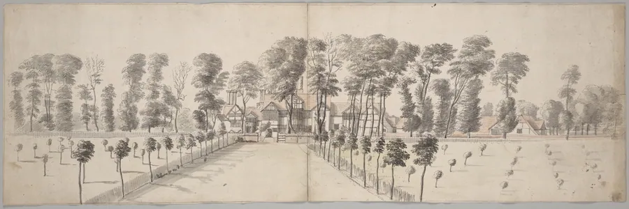 The Manor House, Cresswells by Hendrick Danckerts