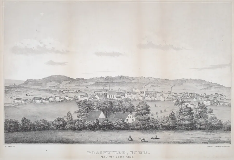 Plainville, Conn. From The South West by Titus H. Darrow