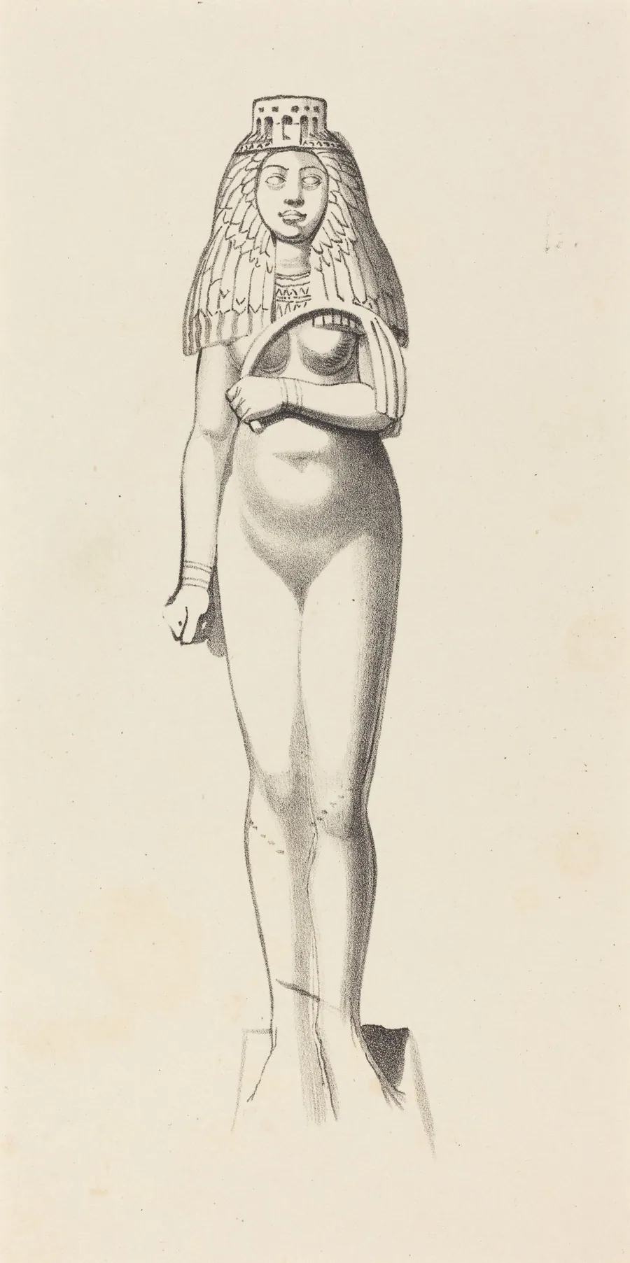 Figure of Bubaste or Isis by W. Walton