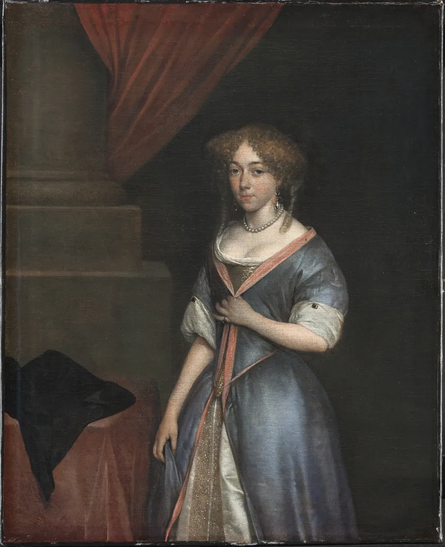 Dameportræt by Gerard ter Borch