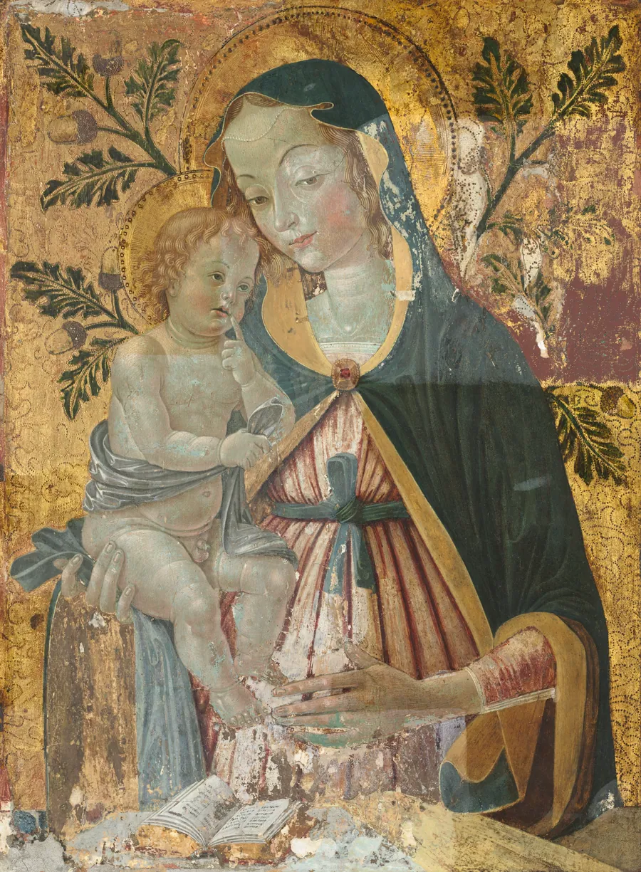 Virgin and Child by Fiorenzo di Lorenzo