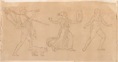 Dancing and Piping Figures