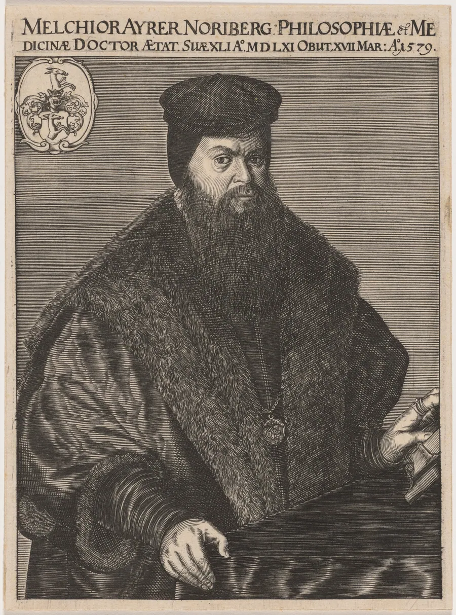 Melchior Ayrer, Philosopher and Doctor by Unknown 19th Century