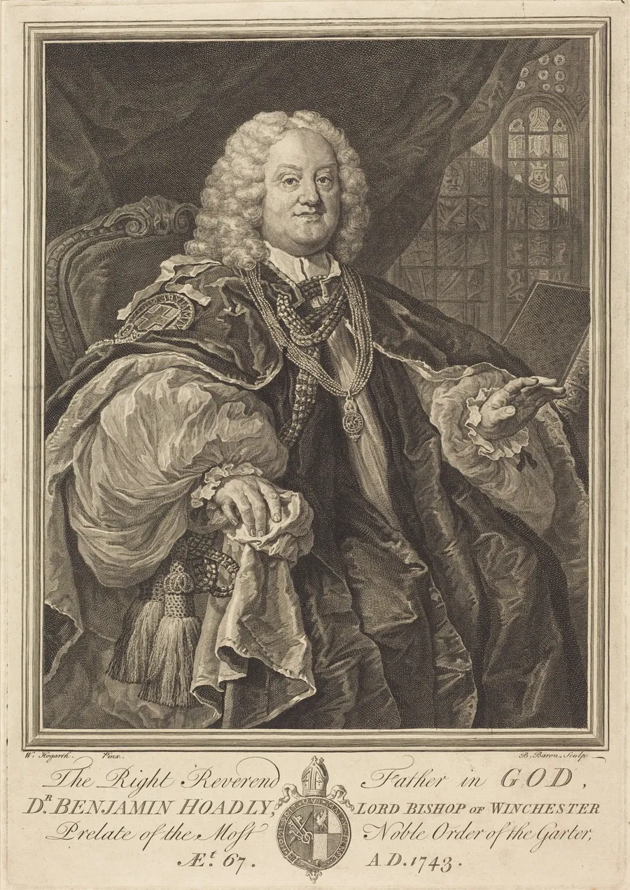 Bishop Hoadly by Bernard Baron