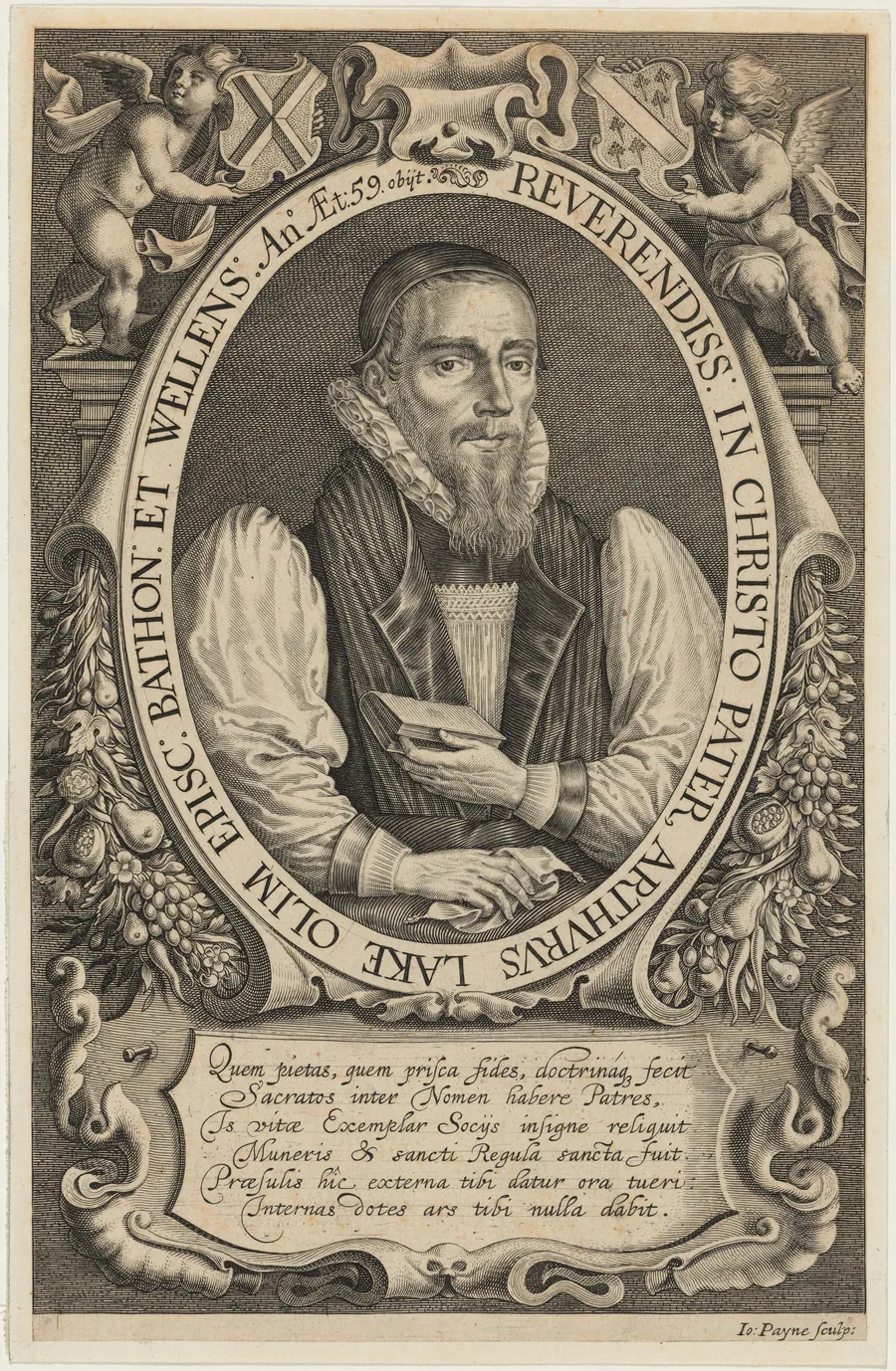Arthur Lake, Bishop of Bath and Wells by John Payne