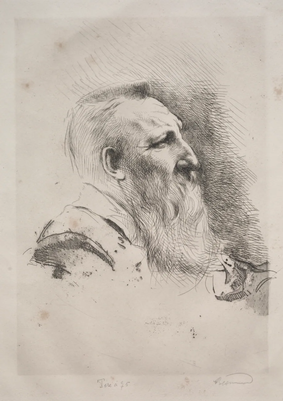 Auguste Rodin by Albert Besnard