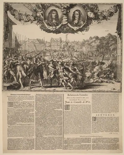 Afbeelding en waarachtigh Verhaal... (Representation of the True Story of Johan de Witt...)
