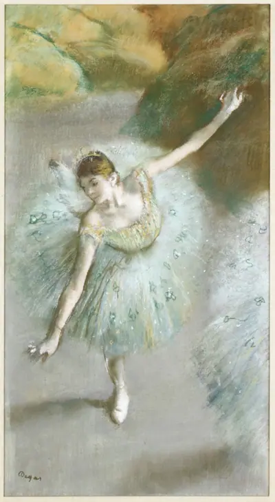 Dancer in Green