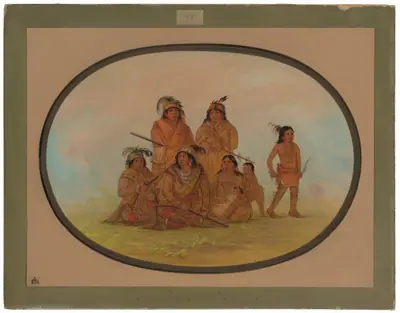 Seminolee Indians, Prisoners at Fort Moultrie