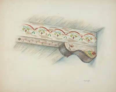 Corbel and Ceiling Beam