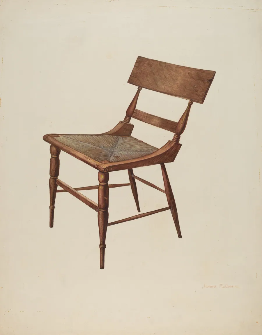Chair (Samuel Chase) by James Fisher