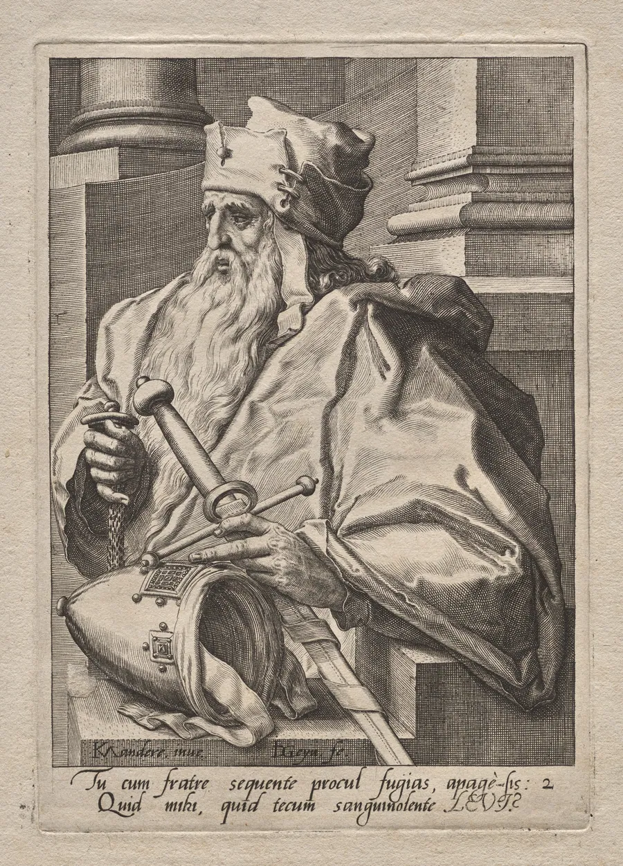 Plate 2: Levi by Jacob de Gheyn II