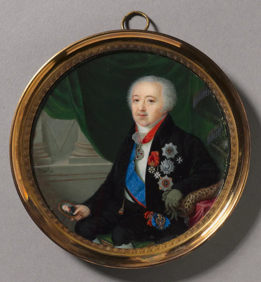Portrait of Prince Alexander Bezborodko by Pierre-Charles Cior