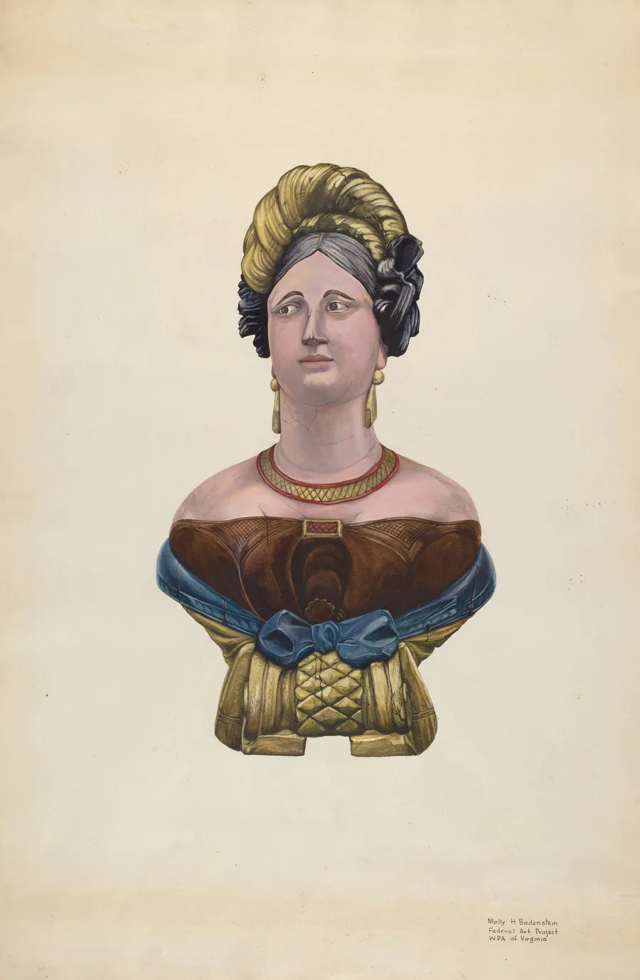 Figurehead for Ship "Marcia Allen" by Molly H. Bodenstein