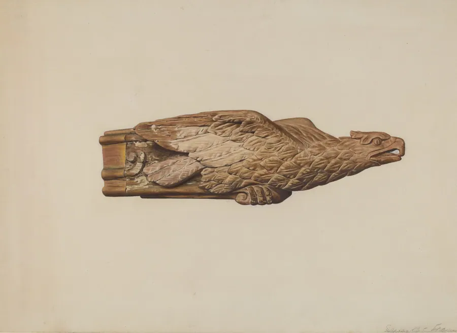 Figurehead from Schooner "Nellie G" by American 20th Century