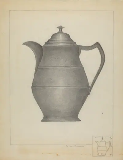 Pewter Pitcher