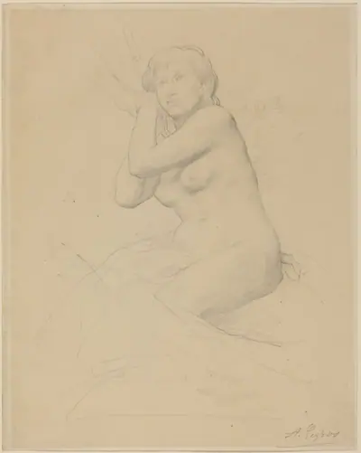 Female Nude Seated