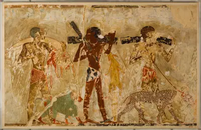 Facsimile painting from the tomb of Rekhmire