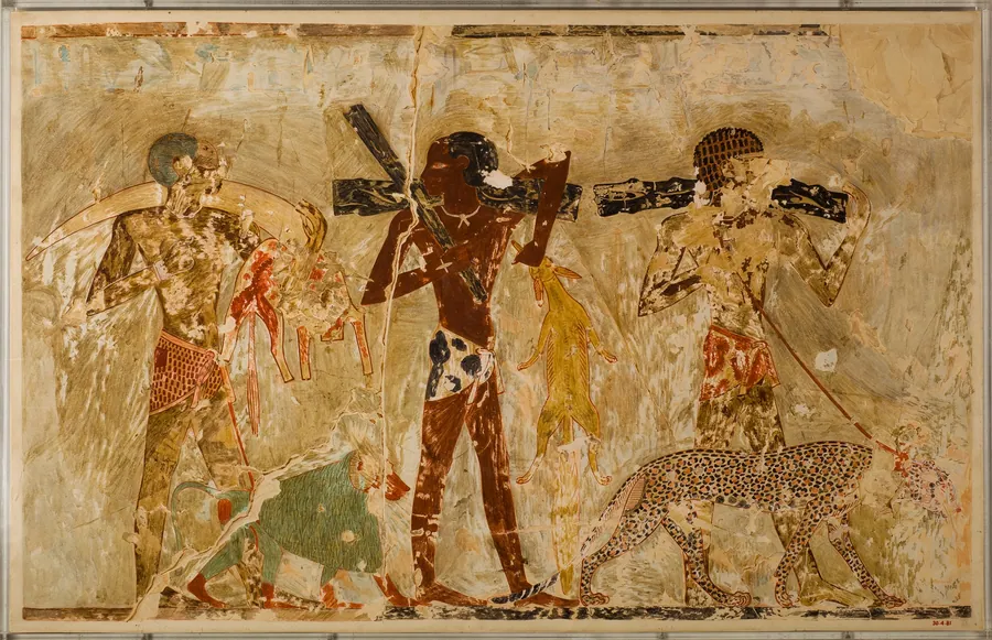Facsimile painting from the tomb of Rekhmire by Nina de Garis Davies