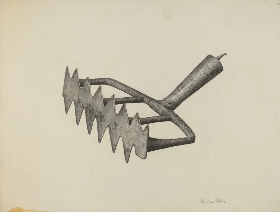 Oven Scraper by Maurice Van Felix
