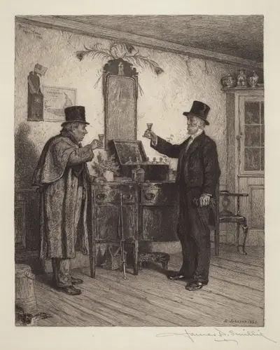 A Glass with the Squire