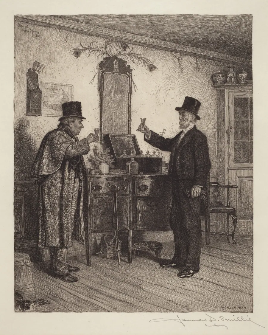 A Glass with the Squire by James David Smillie