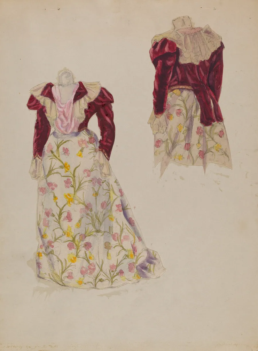 Dress by George B. Wally