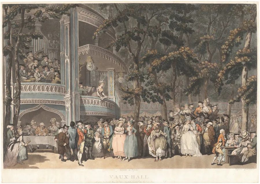Vauxhall Gardens by Robert Pollard