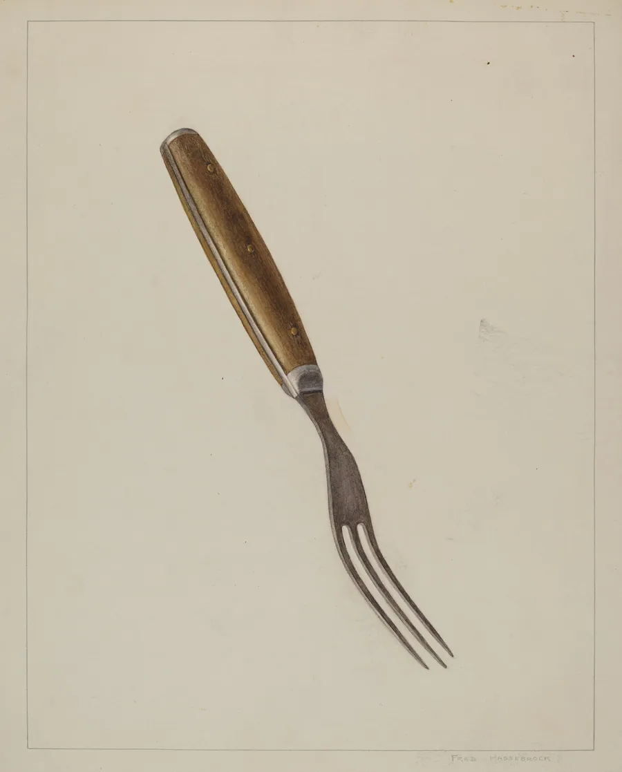 Steel Fork by Fred Hassebrock