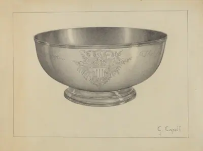 Silver Baptismal Bowl