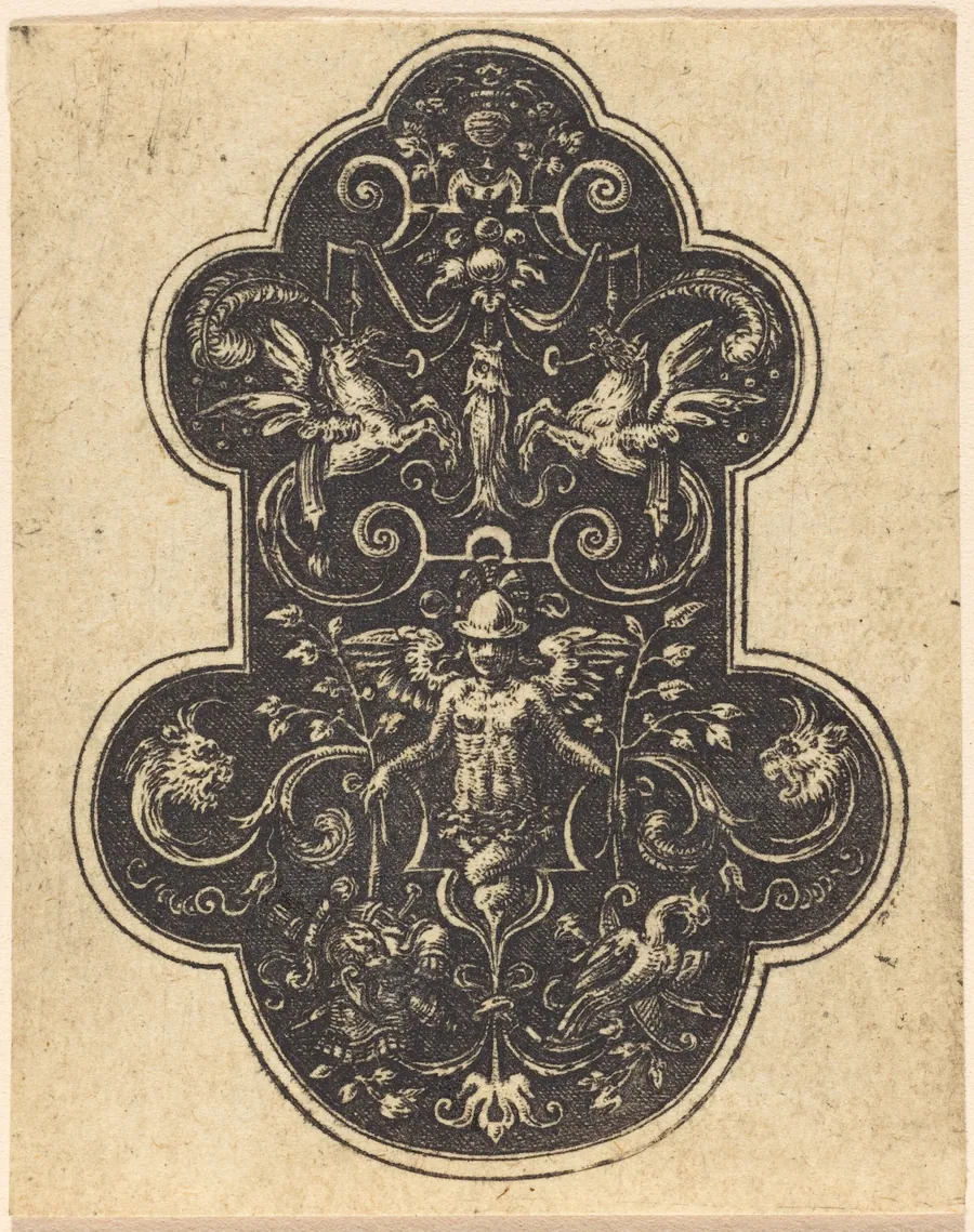 Female Figure by Etienne Delaune