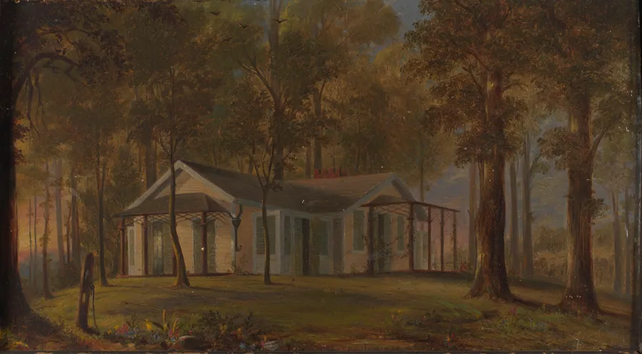 Kalorama Cottage by John Ferguson Weir, born West Point, NY 1841-died Providence, RI 1926