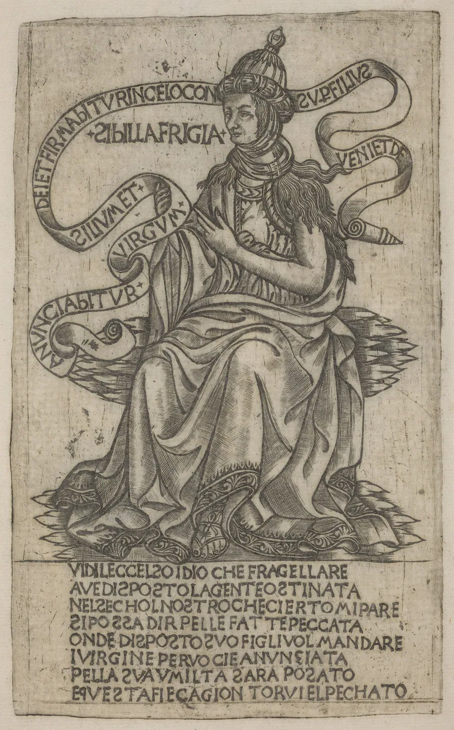 Phrygian Sibyl by Italian 15th Century